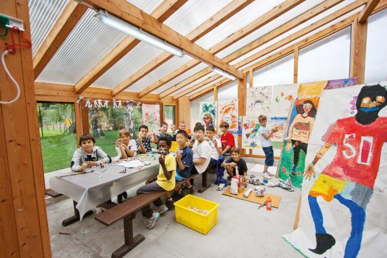 summer camp montana activities arts and crafts