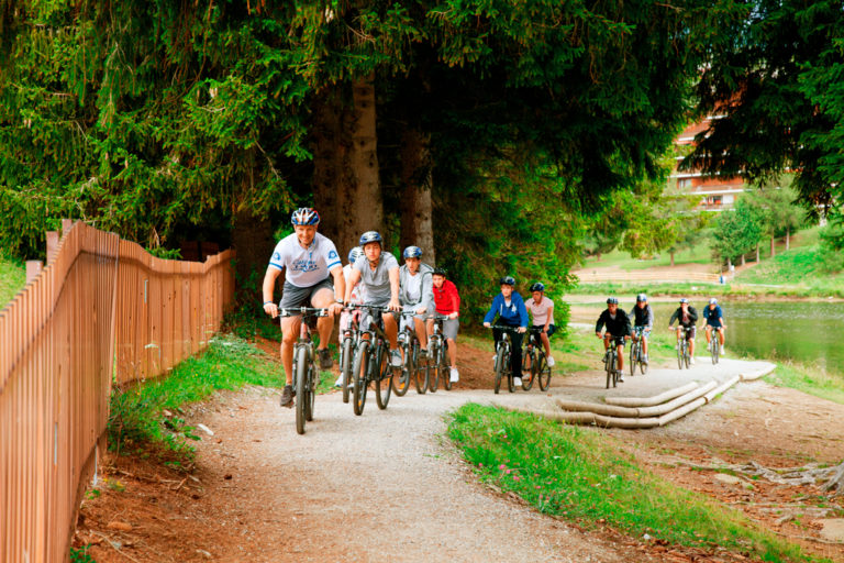 mountain biking activities at summer camp montana
